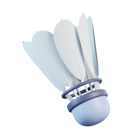 Shuttlecock  3D Icon