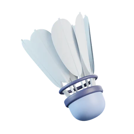 Shuttlecock  3D Icon