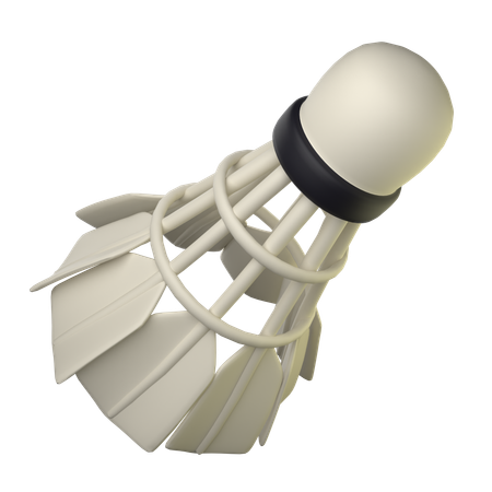 Shuttlecock  3D Icon