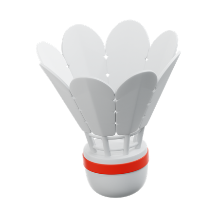 Shuttlecock  3D Icon