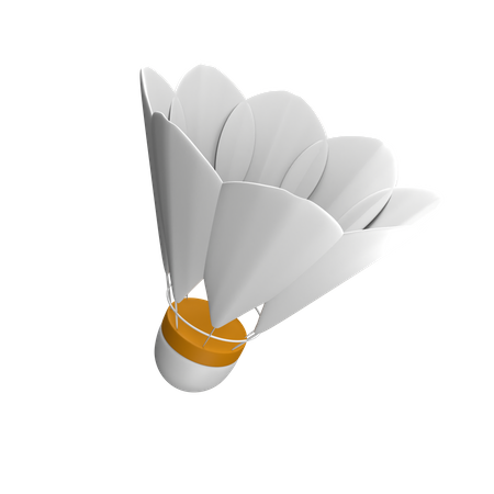 Shuttlecock  3D Icon