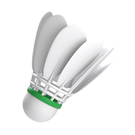 Shuttlecock  3D Icon