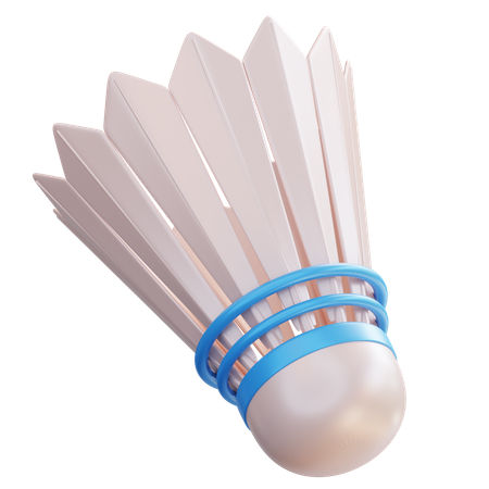 Shuttlecock  3D Icon