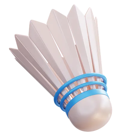 Shuttlecock  3D Icon