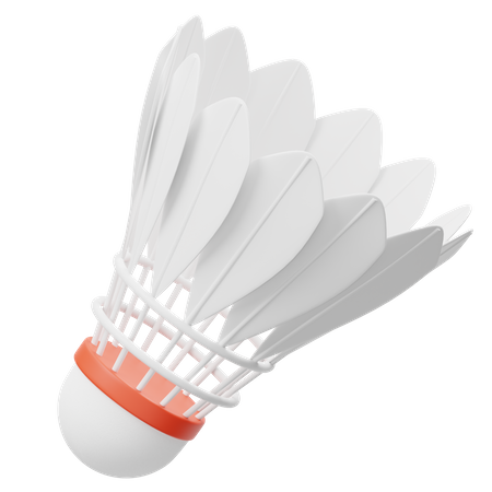 Shuttlecock  3D Icon