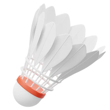 Shuttlecock  3D Icon