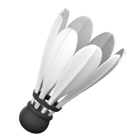 Shuttlecock  3D Icon