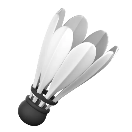 Shuttlecock  3D Icon