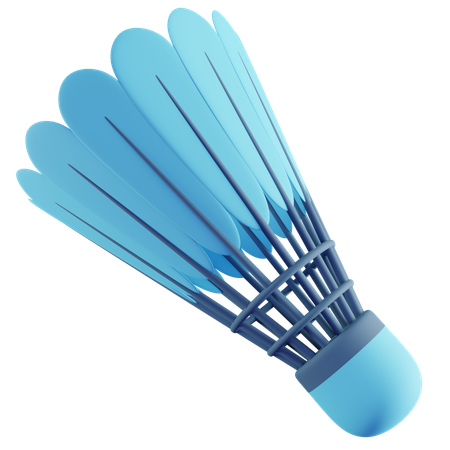 Shuttlecock  3D Icon