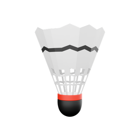 Shuttlecock  3D Icon