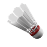 badminton shuttlecock 3d logos