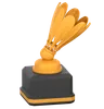 Shuttlecock Trophy
