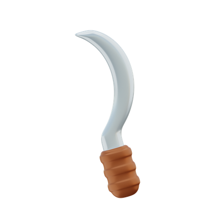 Sichel  3D Icon