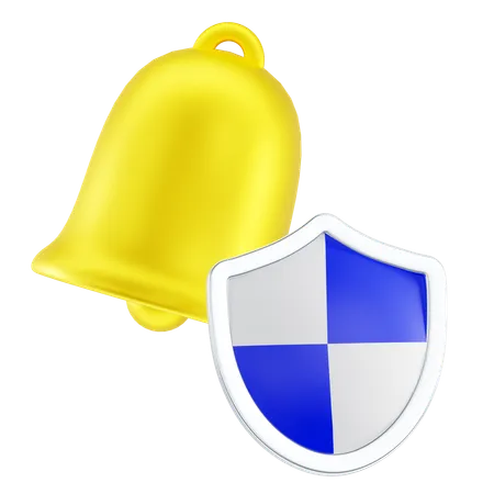 Sichere Benachrichtigung  3D Icon