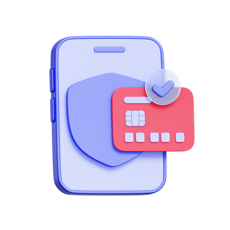 Sichere Kartenzahlung  3D Icon