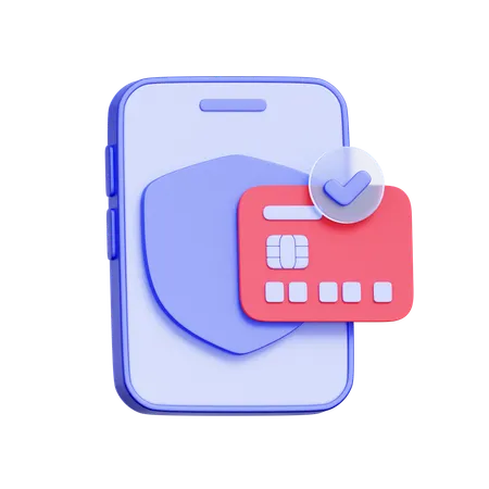 Sichere Kartenzahlung  3D Icon