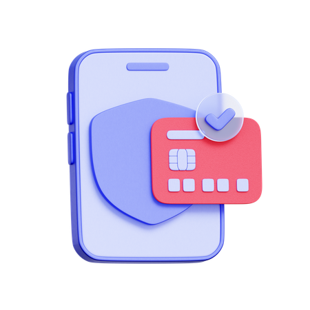 Sichere Kartenzahlung  3D Icon