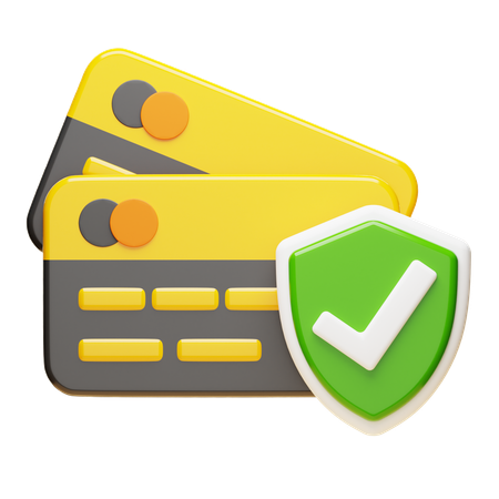 Sichere Bezahlung  3D Icon