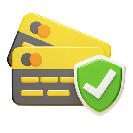 Sichere Bezahlung  3D Icon
