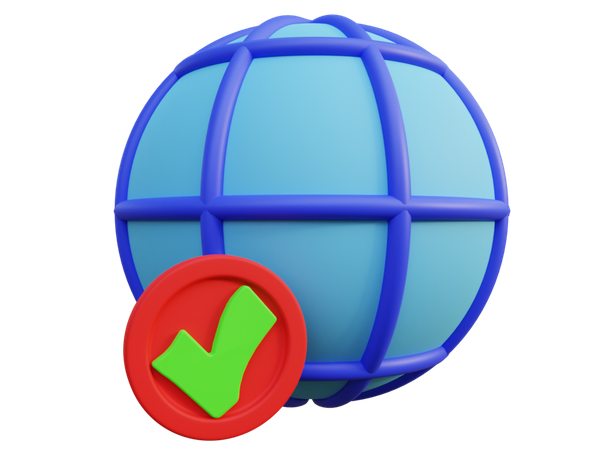Sicherer Browser  3D Icon