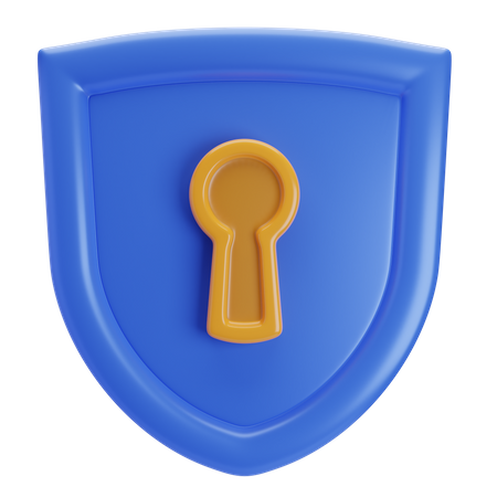 Sicherheit  3D Icon