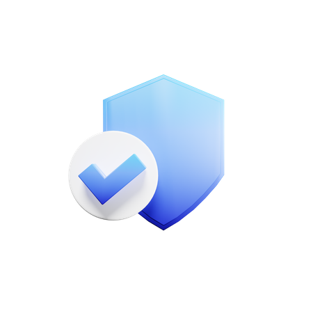 Sicherheit  3D Icon