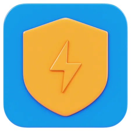 Sicherheits-App  3D Icon