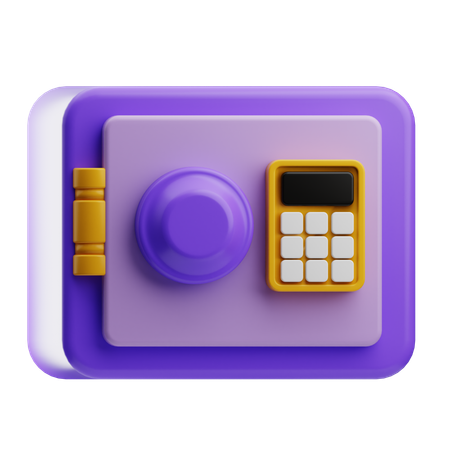 Sicherheitsbox  3D Icon