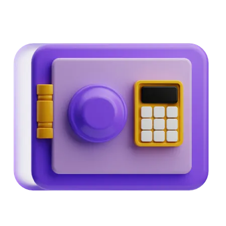 Sicherheitsbox  3D Icon