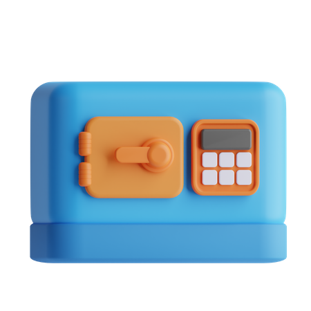 Sicherheitsbox  3D Icon