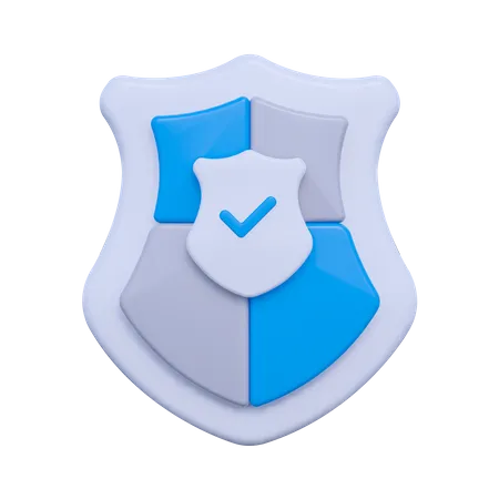 Sicherheit prüfen  3D Icon