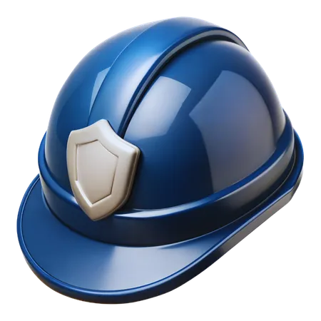 Sicherheitshelm  3D Icon