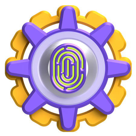 Sicherheitsmanagement  3D Icon