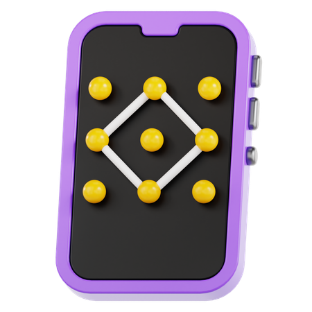 Sicherheitsmuster  3D Icon