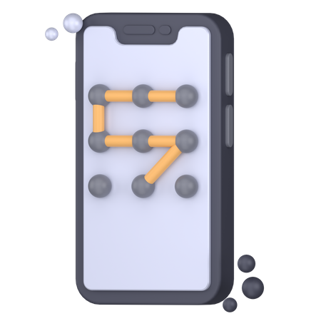 Sicherheitsmuster  3D Icon