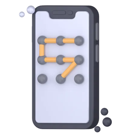 Sicherheitsmuster  3D Icon