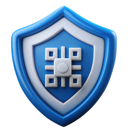 Sicherheitsscanner  3D Icon