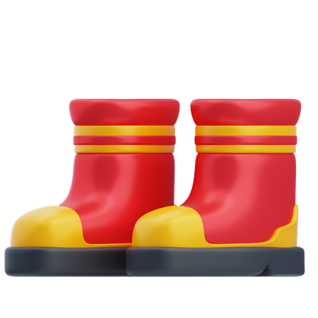 Sicherheitsschuhe  3D Icon
