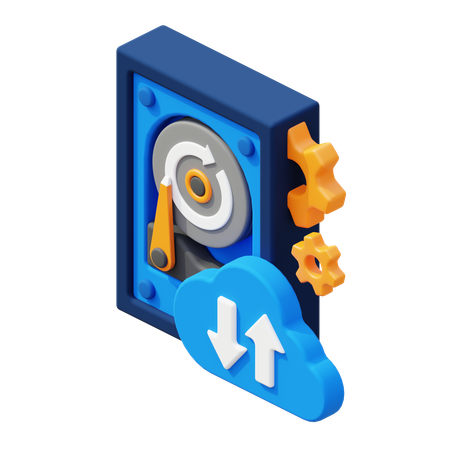 Sicherungswiederherstellung  3D Icon