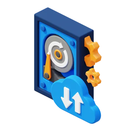 Sicherungswiederherstellung  3D Icon