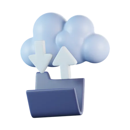 Backup-Daten  3D Icon