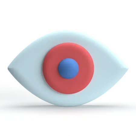 Vision  3D Icon