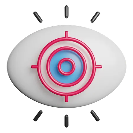 Vision  3D Icon