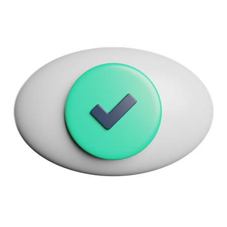 Vision  3D Icon