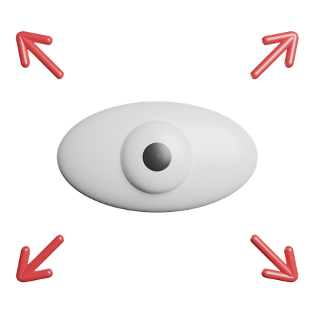 Vision  3D Icon