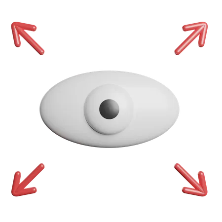 Vision  3D Icon