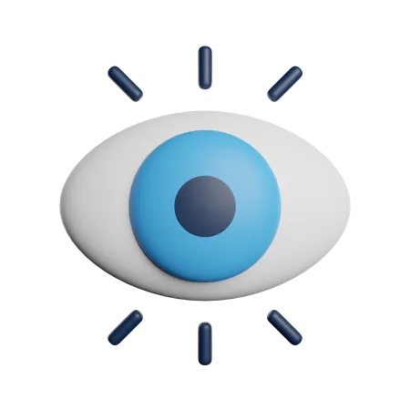 Vision  3D Icon