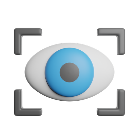 Vision  3D Icon