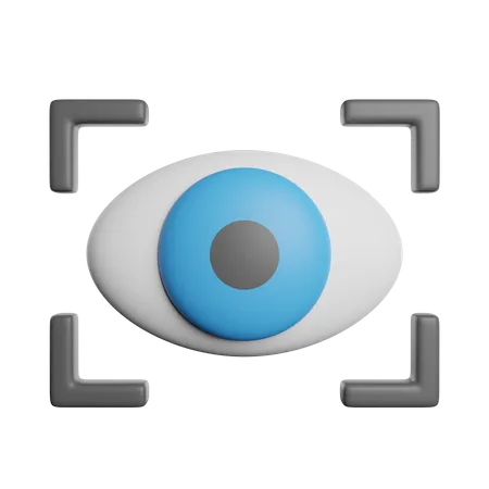 Vision  3D Icon