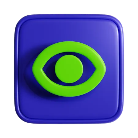 Sichtbar  3D Icon